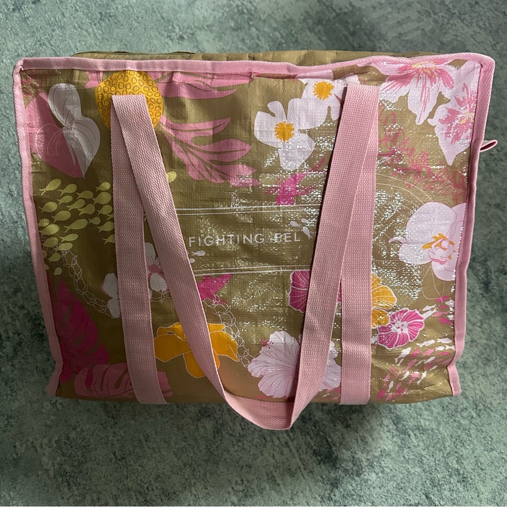 Fighting Eel Zippered Tote